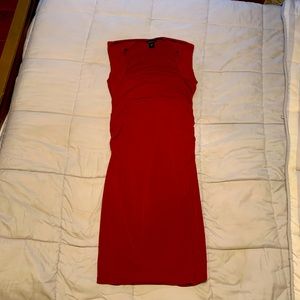 Deep red form-fitting Victoria’s Secret (Moda) dress, size L